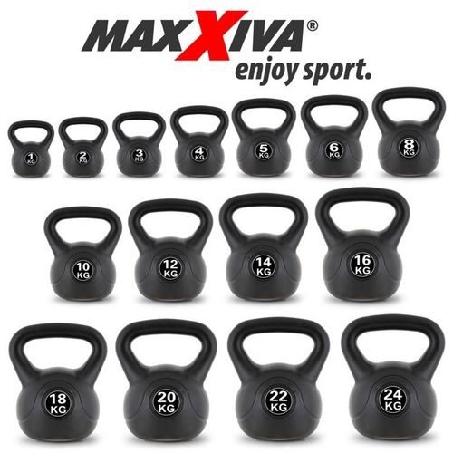 MAXXIVA Kettlebell, czarny, 22 kg na Arena.pl
