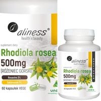 aliness Rhodiola rosea 500 mg (RÓŻENIEC GÓRSKI) | 60 kapsułek