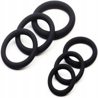 Pierścienie Erekcyjne Na Penisa Zestaw 6 Sztuk Silikonowe Ring
