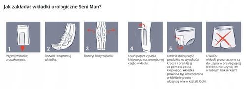 SENI MAN SUPER Level 5 wkładki urologiczne dla mężczyzn 15szt chłonność 5/5 na Arena.pl