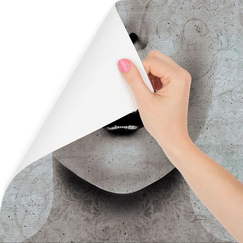 Fototapeta Do Sypialni Abstrakcja KOBIETA Usta Ornamenty 180cm x 120cm na Arena.pl