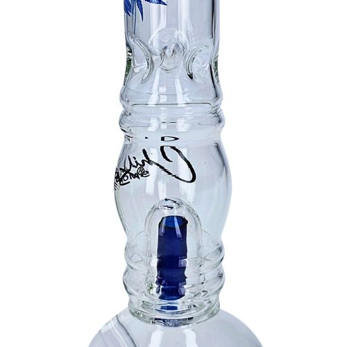 Bongo Szklane Chillout Smoke 18 cm Perkolator Lód Fajka Wodna Kolorowa na Arena.pl