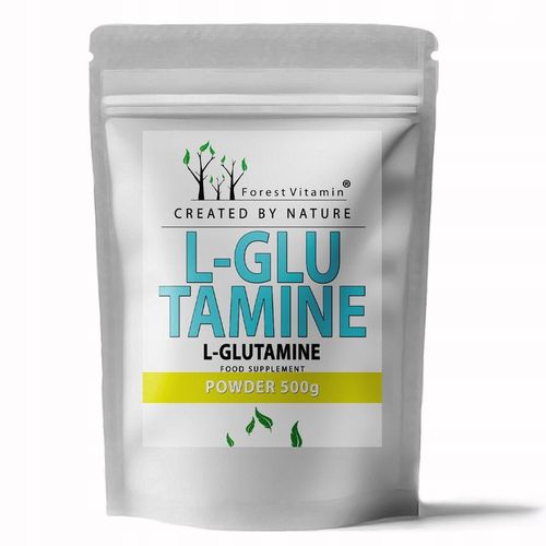 L-GLUTAMINA 500g L-GLUTAMINE 100% CZYSTE AMINOKWASY + BADANIA LABORATORYJNE na Arena.pl