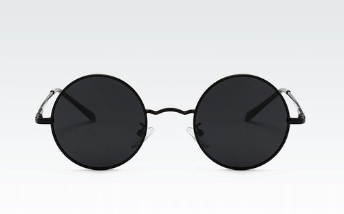 Czarne LENONKI Okulary Przeciwsłoneczne na teleskopach UV400 unisex na Arena.pl