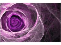 60X40CM FIOLETOWA RÓŻA OBRAZ