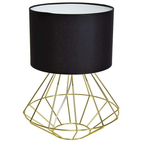 Stojąca LAMPKA industrialna LUPO MLP6272 Milagro metalowa LAMPA stołowa klatka na biurko czarna na Arena.pl