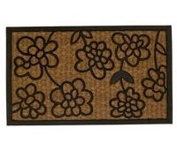 WYCIERACZKA SARA 75X45 CM KOKOSOWA BEŻOWA KWIATY