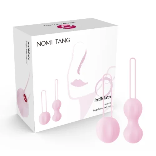 nomi tang intimate kegel set sakura pink - zestaw do treningu mięśni na Arena.pl