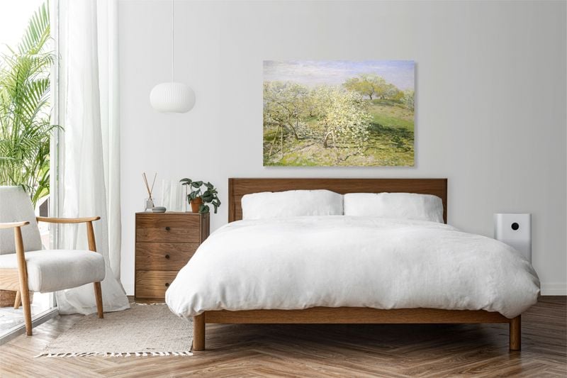 Obraz 60x40cm Spring, Monet Vintage do Salonu zdjęcie 3