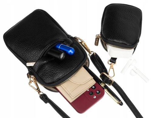 torebko-portfel damski ze skóry ekologicznej -  rovicky na Arena.pl