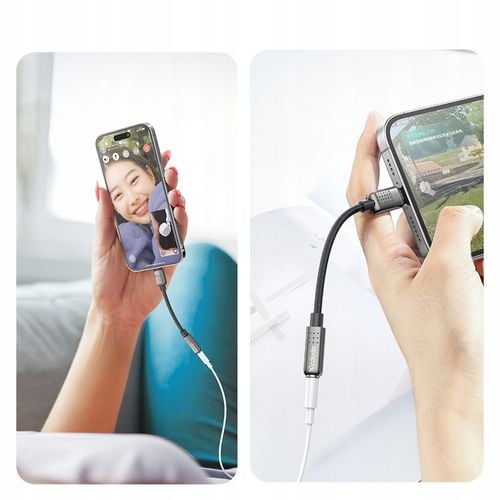 mcdodo przejściówka adapter lightning mini jack 3,5mm kabel do iphone 13 14 na Arena.pl