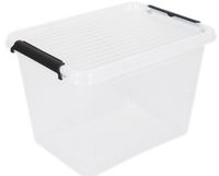 POJEMNIK PRZECHOWYWANIE POKRYWA 19 LITRÓW TRANSPARENTNY HOLLY