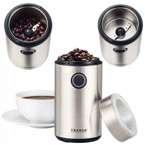 Elektryczny Młynek do mielenia kawy INOX 200W na Arena.pl