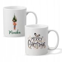 Kubek z imieniem PREZENT ŚWIĄTECZNY CHOINKA
