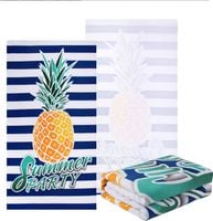 Ręcznik Plażowy z Mikrofibry 70x150 w Paski