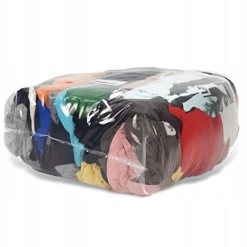 CZYŚCIWO CIĘTE BAWEŁNIANE KOLOR SZMATY 10KG na Arena.pl