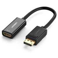 Adapter UGREEN DisplayPort HDMI Full HD 25cm DO TV i Monitora