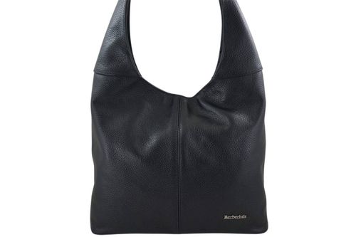 Modna torebka worek na szerokim uchwycie - Czarna na Arena.pl