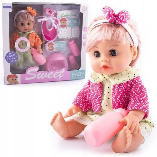 LALKA BOBAS LALECZKA DŁUGIE WŁOSY MÓWI Z AKCESORIAMI INTERAKTYWNA na Arena.pl