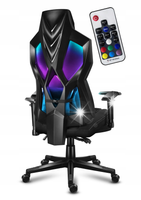Fotel gamingowy Huzaro Combat 6.2 RGB tkanina czarny
