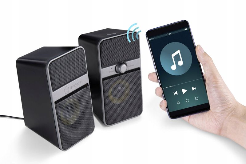 Głośniki Komputerowe 2.0 Bluetooth zdjęcie 3