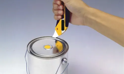 Nożyk 18mm żółty z suwakiem i płetwą - OLFA L5-AL na Arena.pl