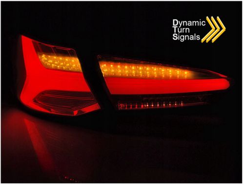 LAMPY DIODOWE RED SMOKE FORD FOCUS 4 2018-2021 DYNAMICZNE KIERUNKOWSKAZY na Arena.pl