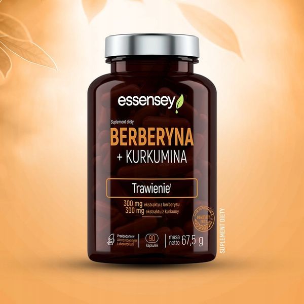 BERBERYNA + KURKUMINA 600 MG GLUKOZA CUKIER TRAWIENIE WĄTROBA 90 DNI WEGE zdjęcie 5