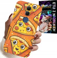 ETUI DO HUAWEI MATE 20 LITE - SŁODKIE UŚMIECHNIĘTE PIZZE CASE + SZKŁO