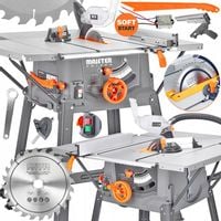 PIŁA STOŁOWA 3400W krajzega przecinarka drewna tarczowa SOFT Start 4-Blaty