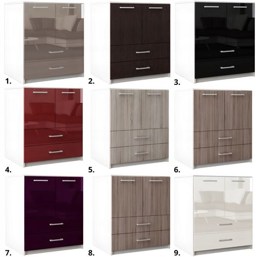 Komoda Do Salonu Przedpokoju Amari Dąb Sonoma Tabac na Arena.pl