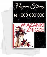 ulotki A6 reklamowe firmowe 5000 szt różne wzory WIĄZANKI ZNICZE