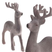 Renifer Flokowany Plastik