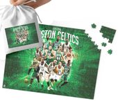 PUZZLE - Boston Celtics WZORY DLA FANA KOSZYKÓWKI 120el + WORECZEK