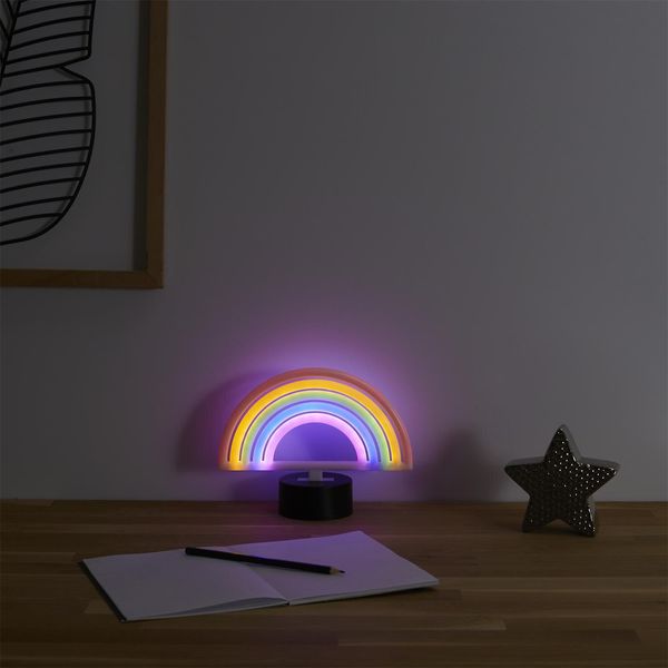 Lampa LED Rainbow z efektem neonu zdjęcie 2