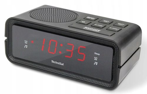 RadioBudzik Zegar Radio Tuner FM TechniSat DigiClock Budzik LED Duże na Arena.pl