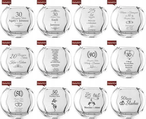 Wazon z grawer PREZENT dla Dziadków Babci Dziadka na Arena.pl