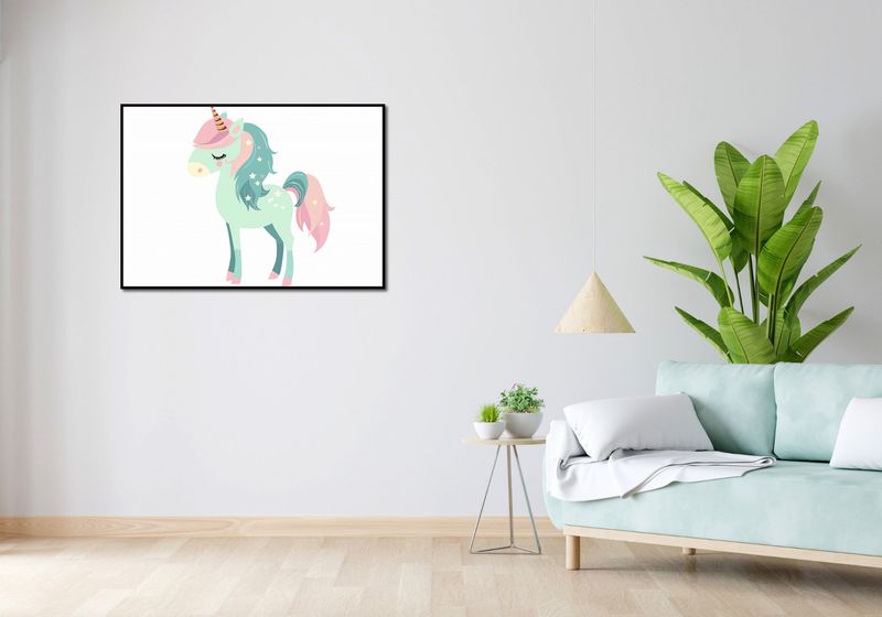 Plakat 100x70cm Jednorożec Marzeń zdjęcie 4