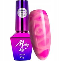 Żel Do Zdobień Paznokci Na Mokro MOLLYLAC 10g Aqua Gel Efekt Blooming