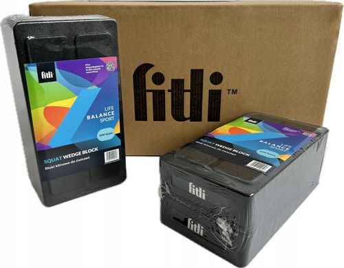 Klin PODPÓRKA do Rozciągania Łydek Ćwiczeń Platforma Regulowana SLANT na Arena.pl