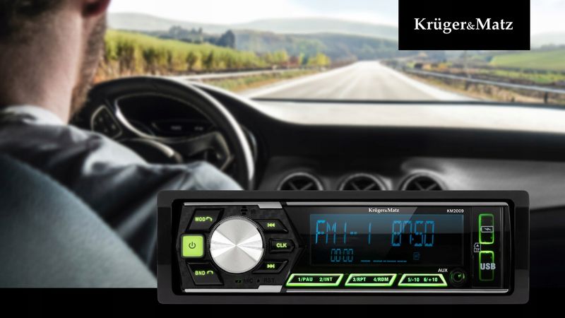 Radio samochodowe Bluetooth USB SD AUX 7 kolorów zdjęcie 8