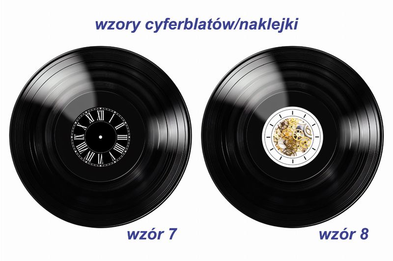 Zegar ścienny z płyty winylowej Gitara 646.14 zdjęcie 9
