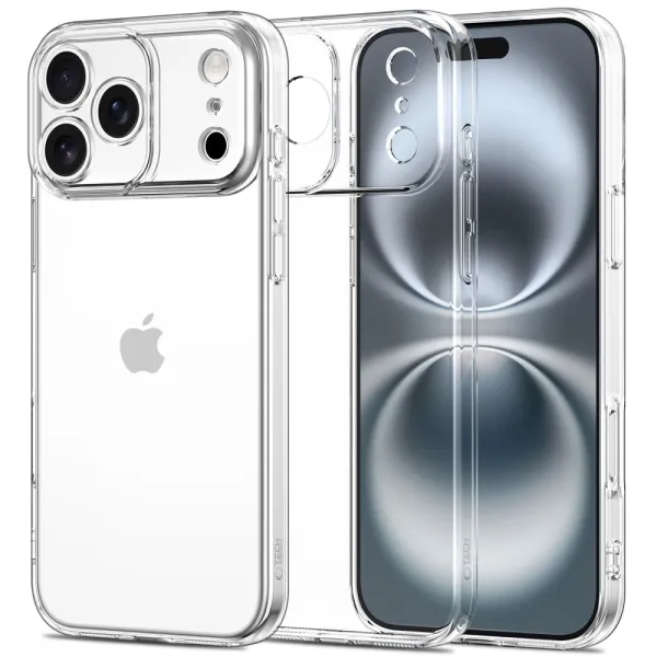 etui tech-protect flexair na iphone 17 pro - przezroczyste zdjęcie 1