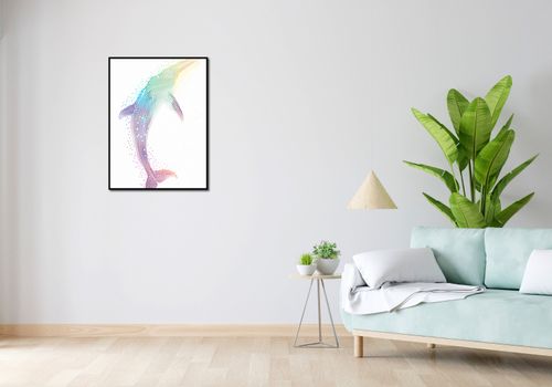 Plakat 60x80cm Spektrum Oceanu na Arena.pl