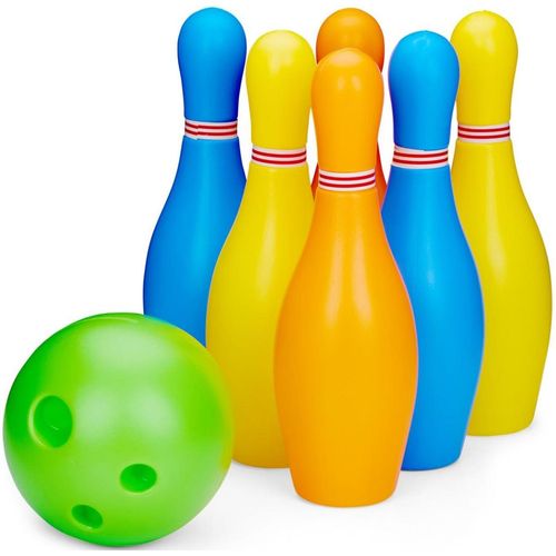 KRĘGLE OGRODOWE GIGANT WYSOKOŚĆ 18,5CM 8 ELEMENTÓW EDDY TOYS na Arena.pl