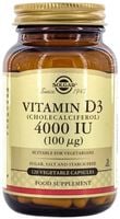 SOLGAR Witamina D3 4000 IU 100 mcg (120 kaps.)