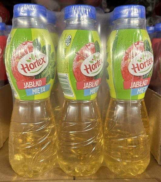 Hortex jabłko-mięta 500ml - karton zdjęcie 1