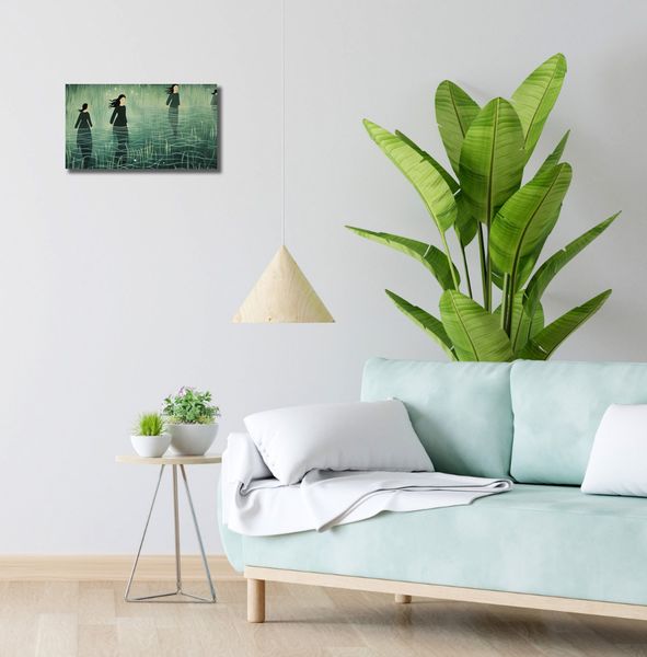 Obraz 40x20cm Pośród Ciszy zdjęcie 2