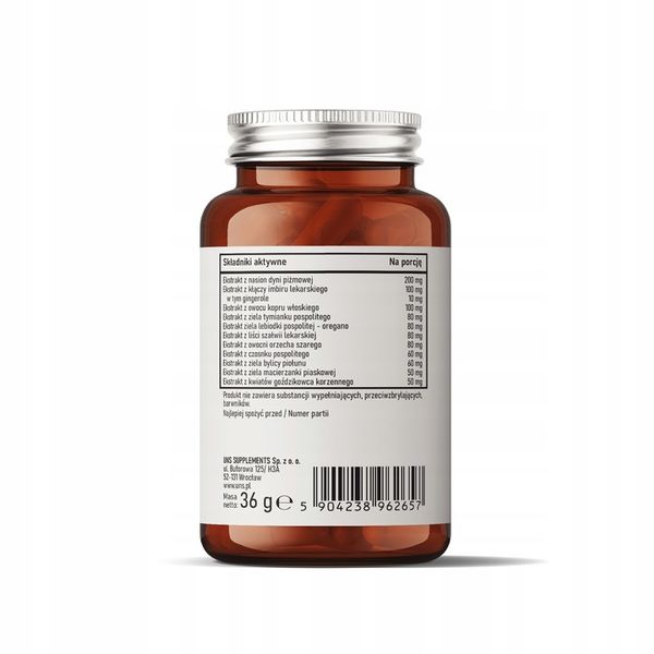 UNS NA PASOŻYTY ANTI PARASITE 60 KAPS. zdjęcie 3