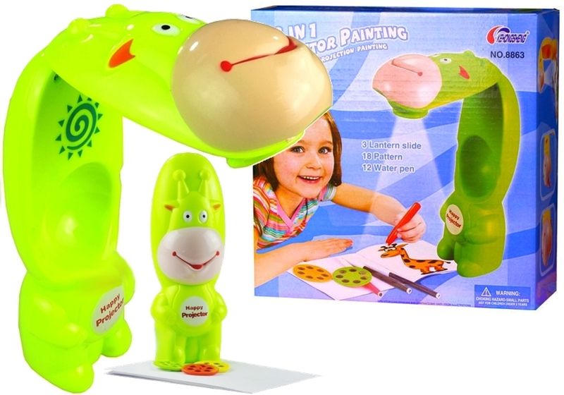 ND24_715 Tablica projektor rzutnik żyrafa + zesz zdjęcie 1